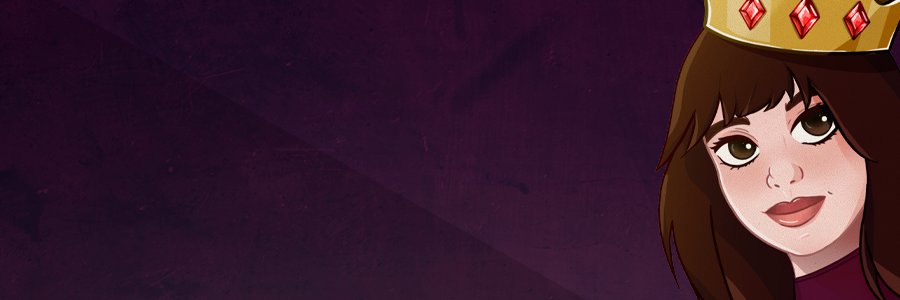 É Tassiana com a banner
