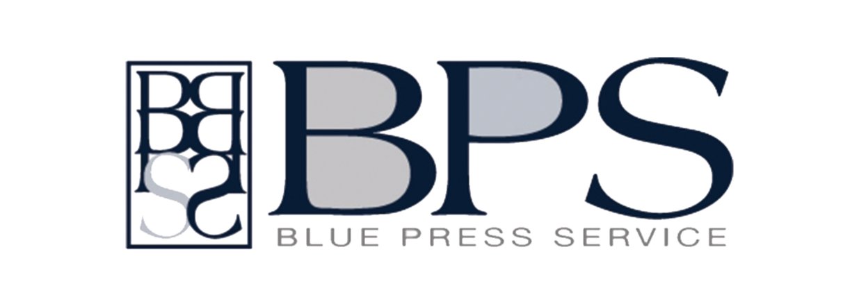 Blue Press Service banner