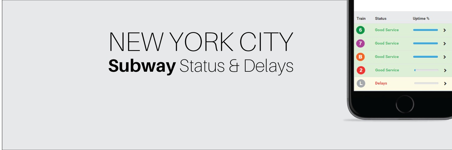 Subway Status Delays Profile Banner