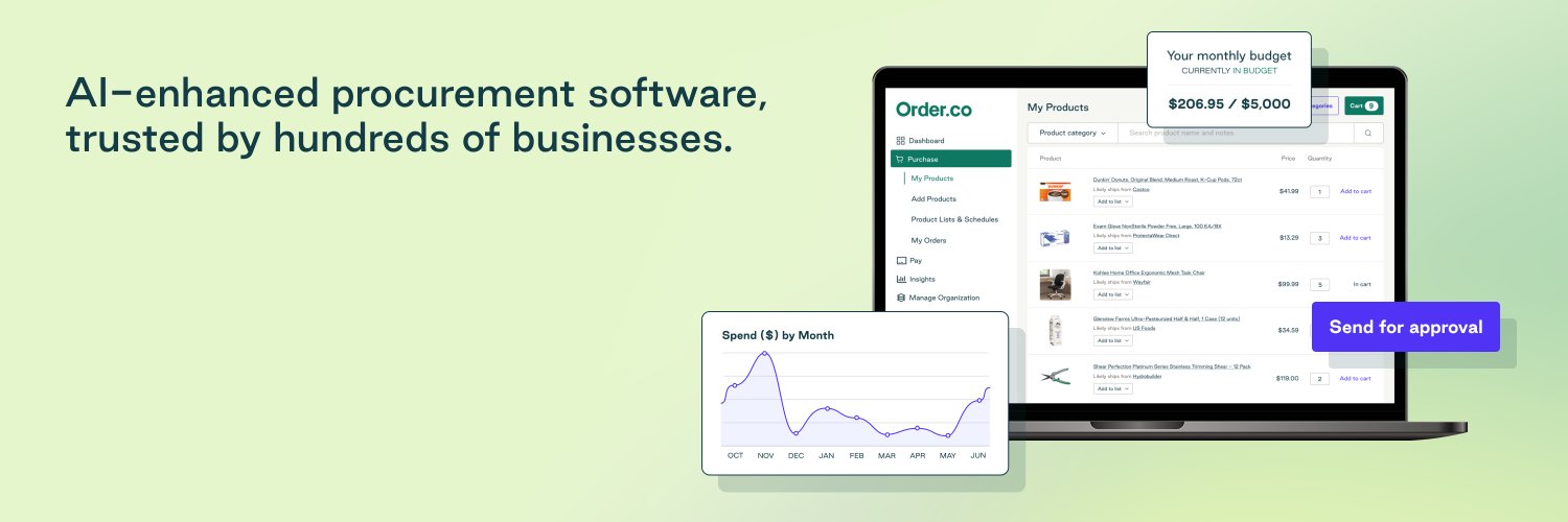 Order.co banner