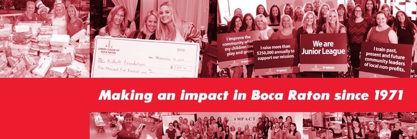 Jr League Boca Raton banner