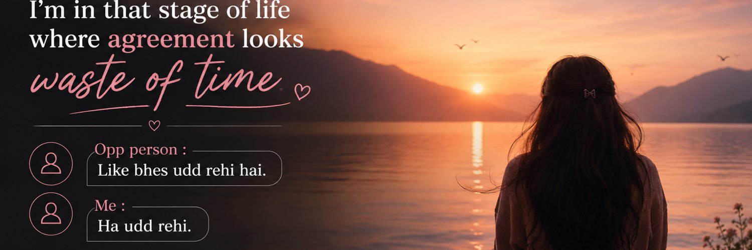 VibeWithSandhya's profile banner image