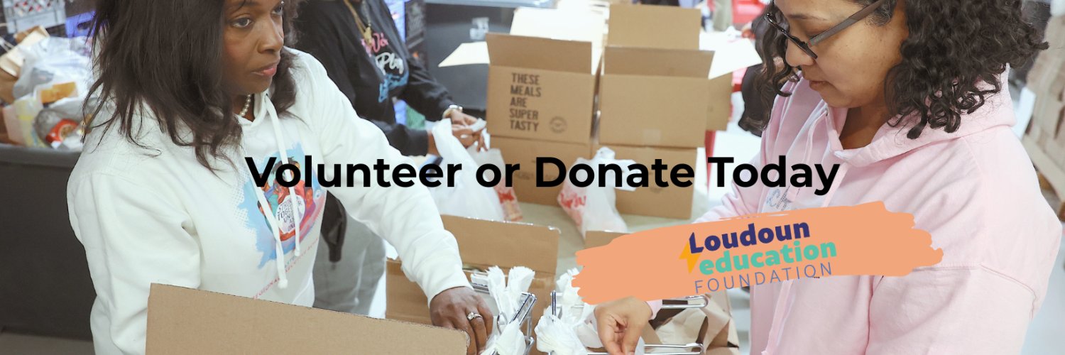 Loudoun Education Foundation banner