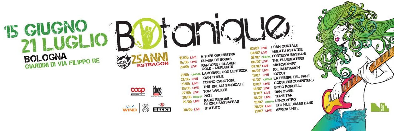 BOtanique Festival banner