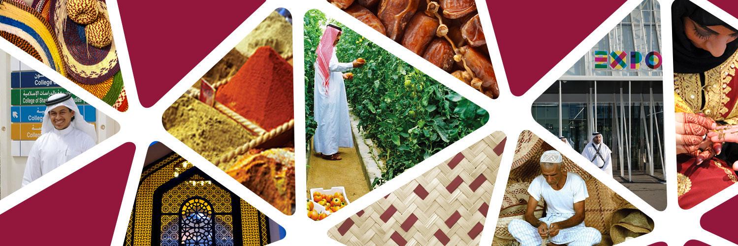 Qatar Pavilion banner