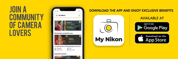 Nikon India Official Profile Banner