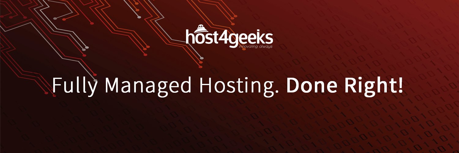 Host4Geeks's profile banner image
