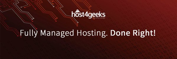 Host4Geeks Profile Banner