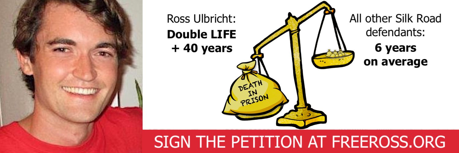 ClemencyForRoss (prison since '13) banner