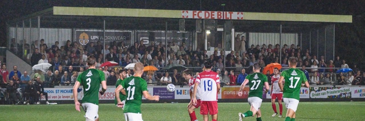 FC De Bilt banner