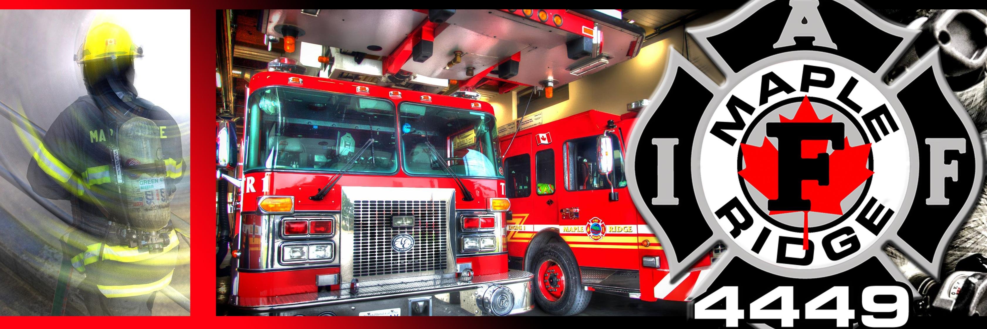 Maple Ridge IAFF4449 banner