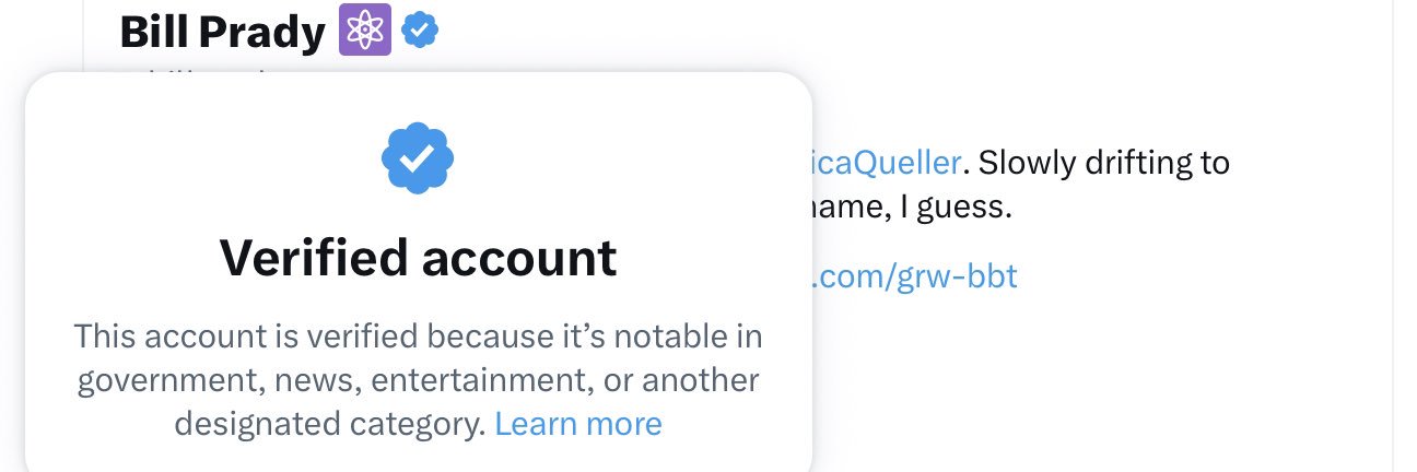 Bill Prady ⚛️ Now at 🦋 banner