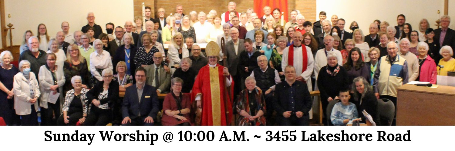 Burlington Anglican Lutheran Church banner