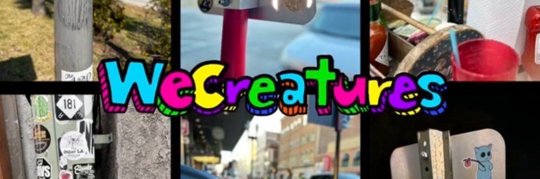 WeCreatures™ ❤️ Creative Collective banner