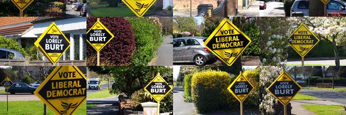 Lorely Burt banner