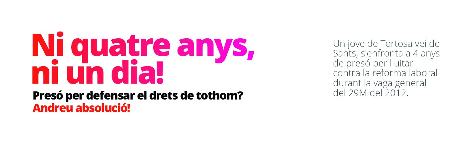 #AndreuAbsolució banner