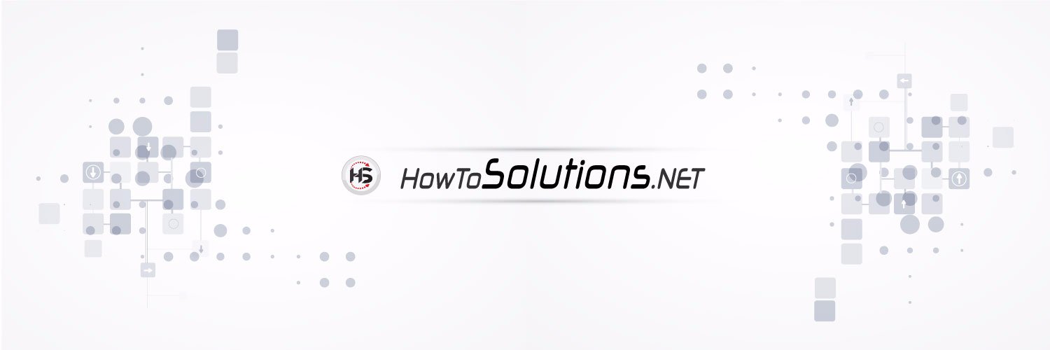 HowtoSolutions banner