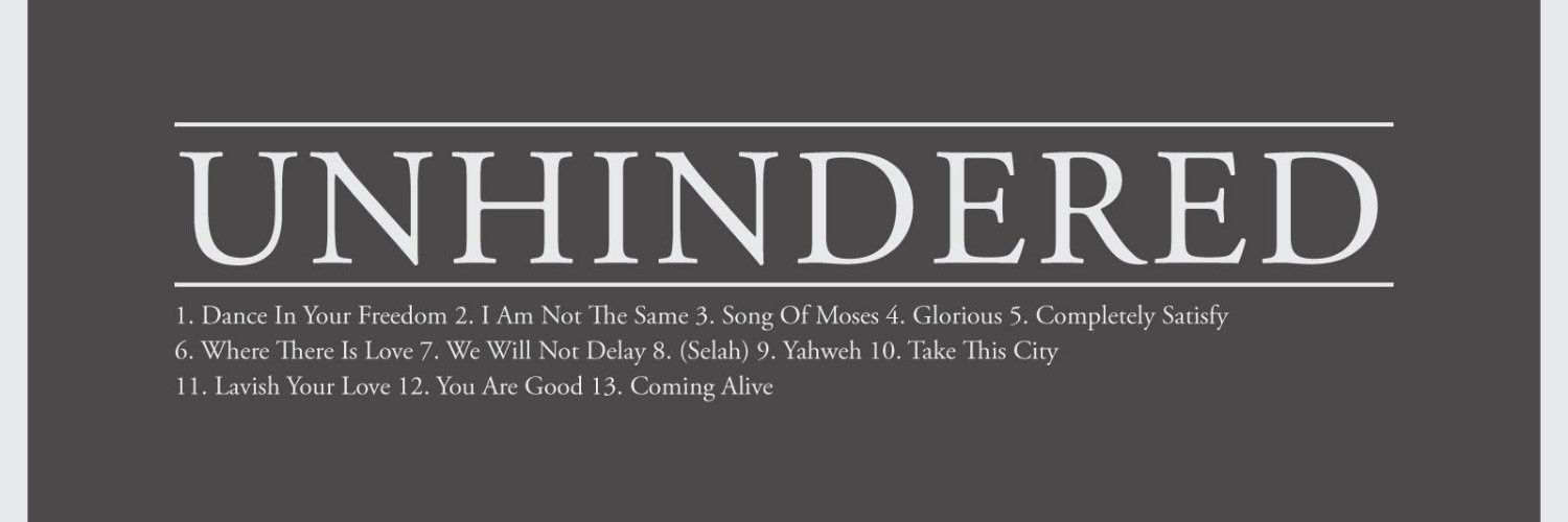 unhindered's profile banner image