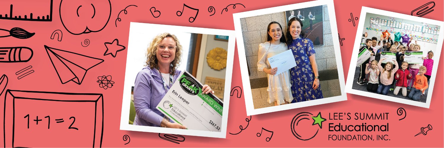 Lee's Summit Educational Foundation banner