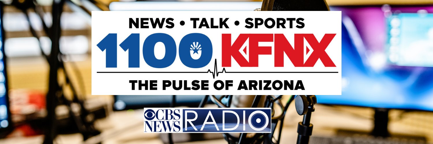 1100 KFNX "The Pulse of Arizona" banner