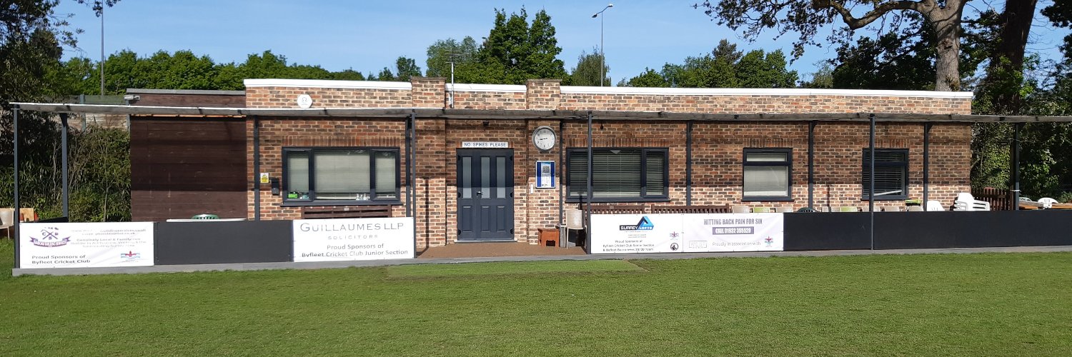 Byfleet Cricket Club banner