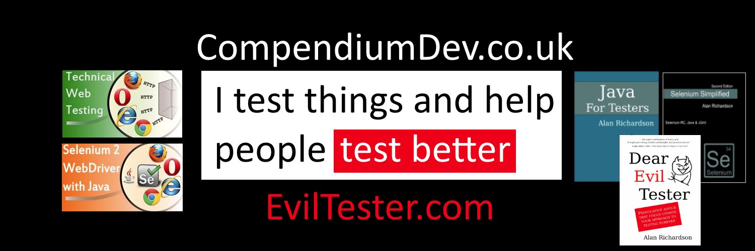 Alan Richardson banner