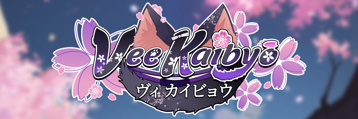 Vee Kaibyō 🌸🐈‍⬛ banner
