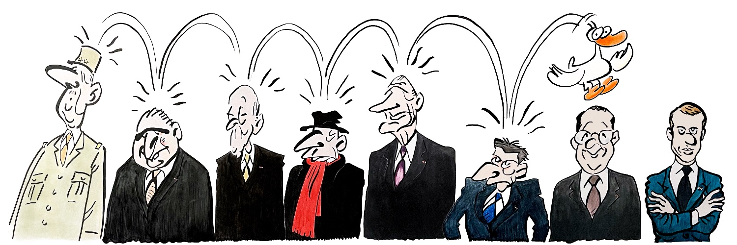 Le Canard enchaîné's banner