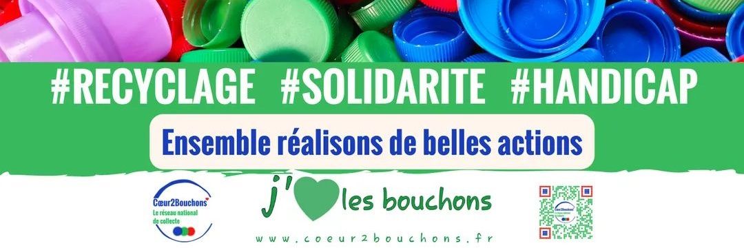 Collecte Bouchons en Plastique banner