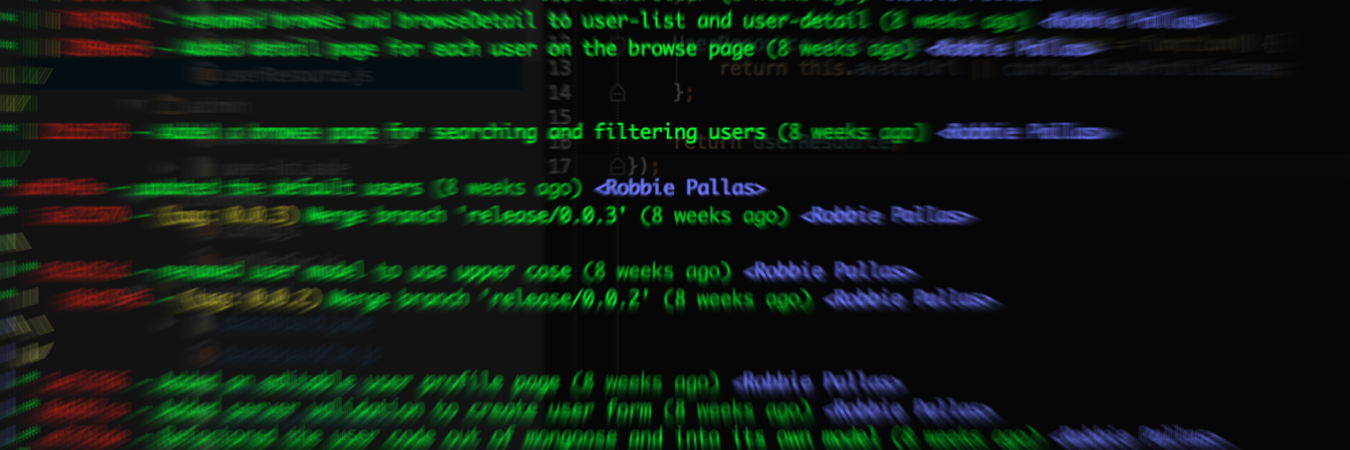 Robbie Pallas banner