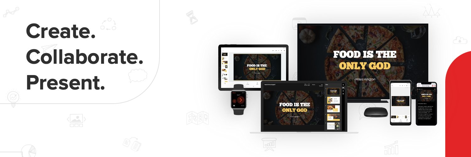 Zoho Show's banner