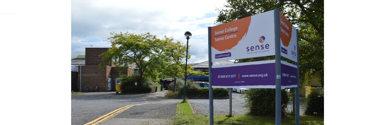 Sense College Loughborough banner
