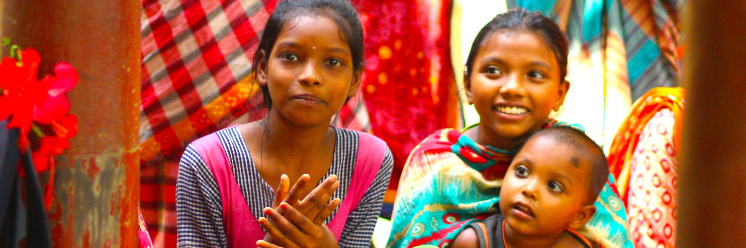 Världens Barn banner