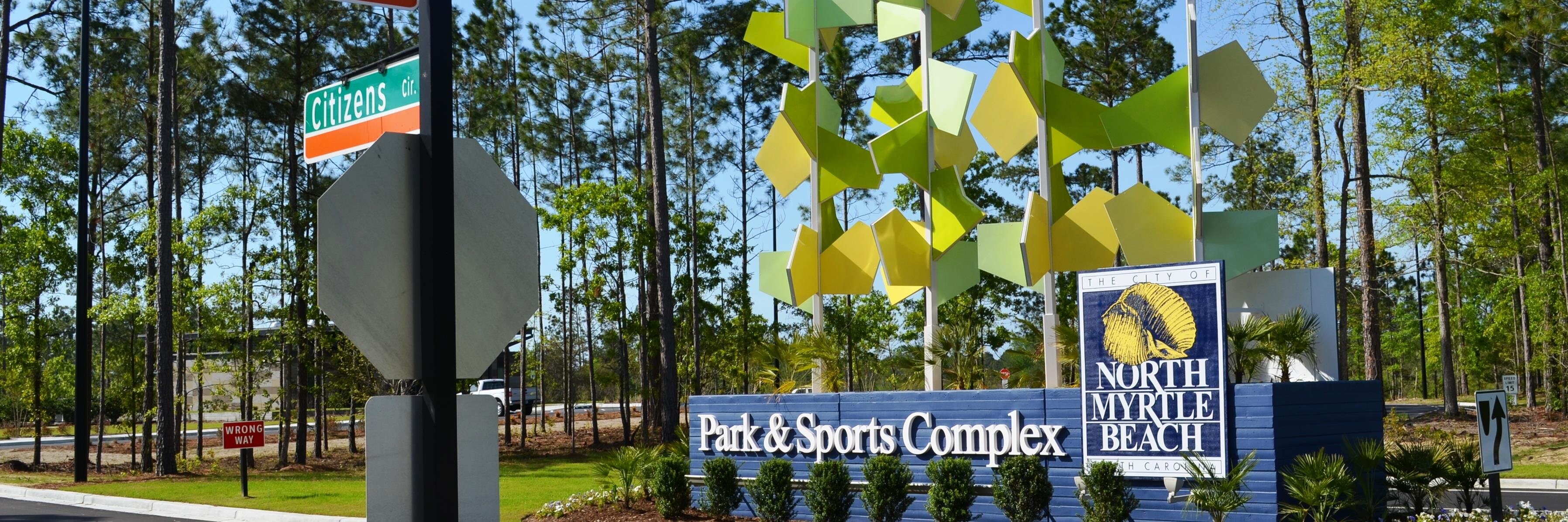 North Myrtle Beach Parks and Recreation banner
