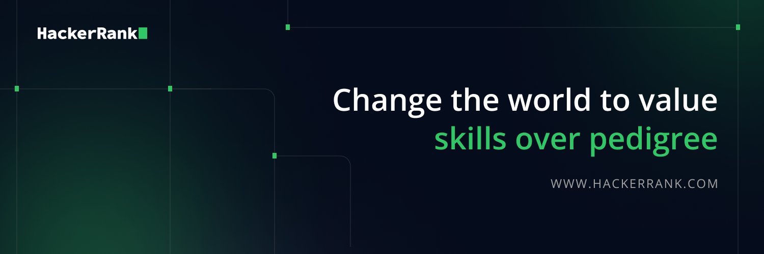 HackerRank banner