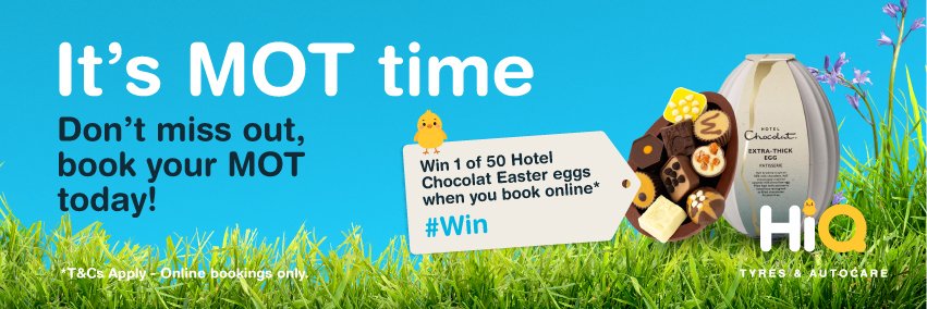 HiQ Tyres & Autocare banner