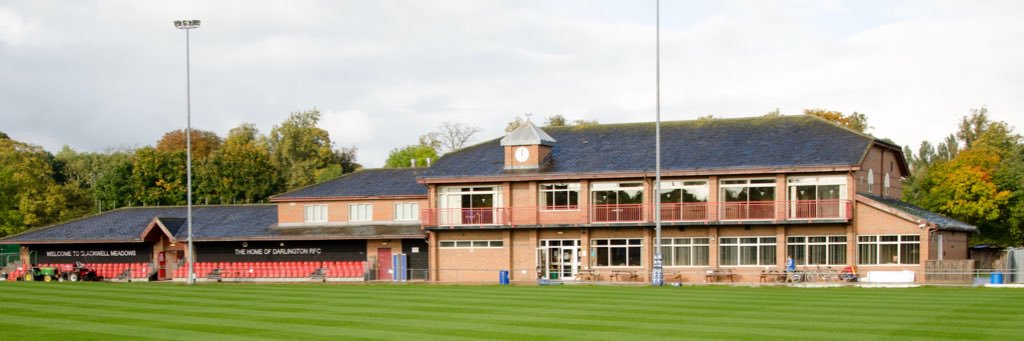 Darlington RFC banner