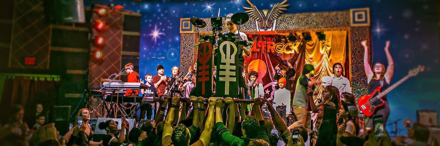 School Of Rock CLT banner