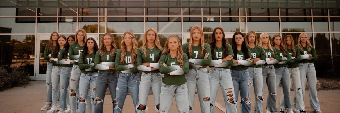 Gretna Dragon Volleyball's banner