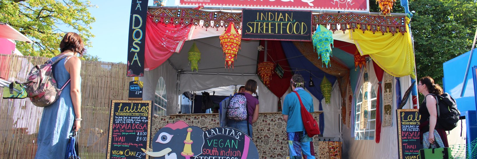 Lalita's Vegan cafe banner