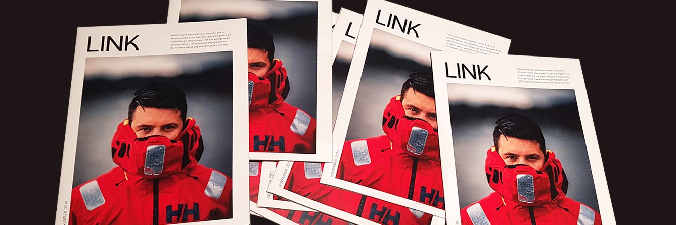 Link Magazine banner
