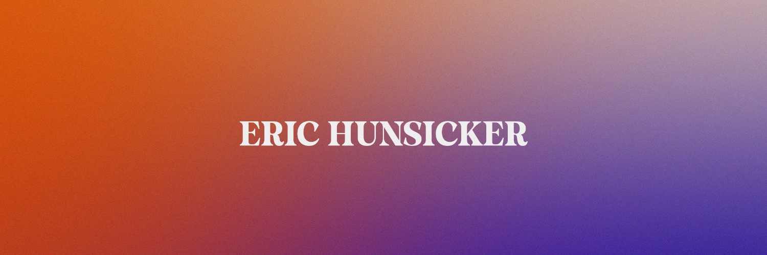 eric_hunsicker's profile banner image