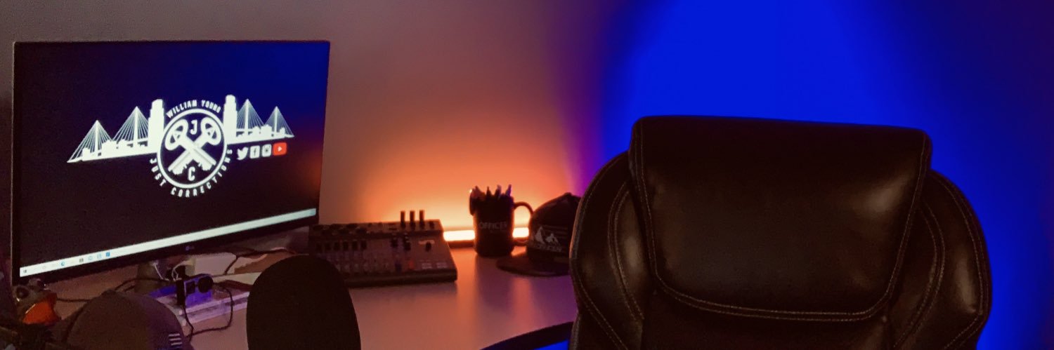 William Young (Just Corrections) banner