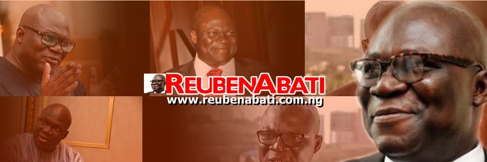 Reuben Abati's banner