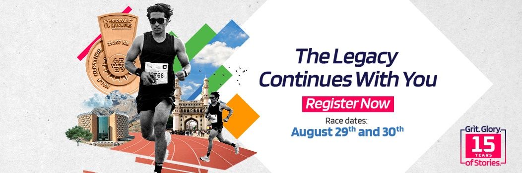 NMDC Hyderabad Marathon banner