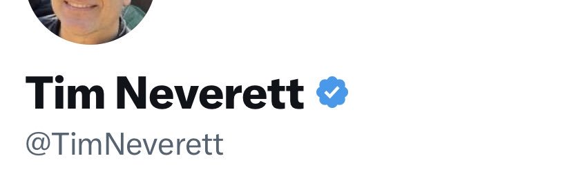 Tim Neverett's banner