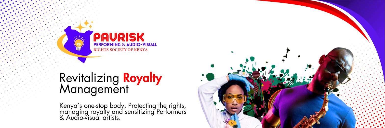 Performing &Audio-Visual Rights Society of Kenya banner