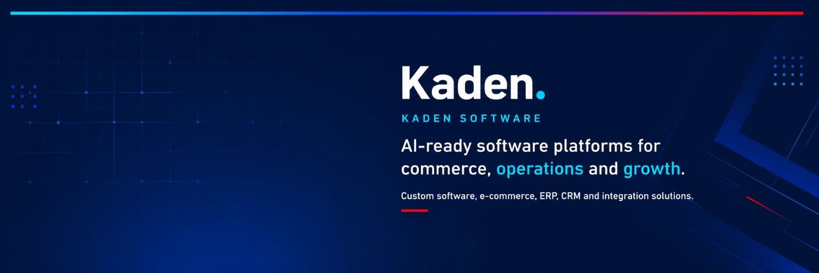 KadenSoftware's profile banner image