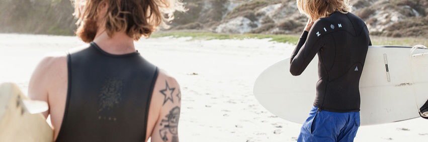 Zion Wetsuits SA banner