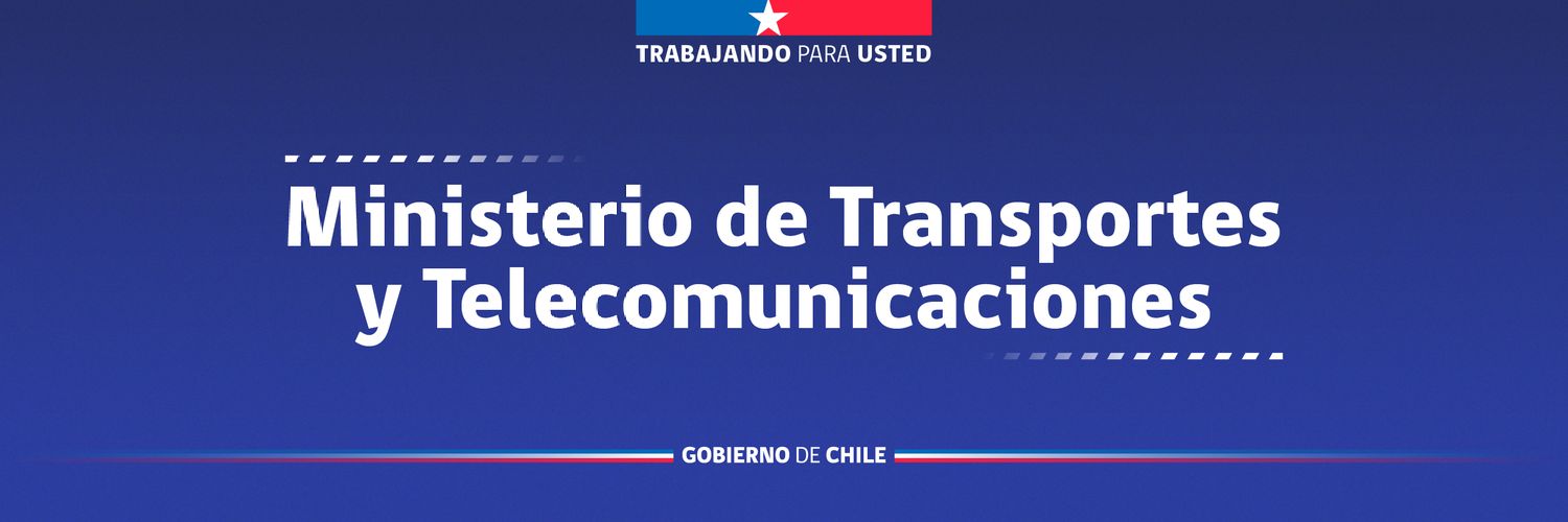 Ministerio de Transportes y Telecomunicaciones banner